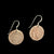 Sterling Silver and Copper Earrings by Adam Bateman