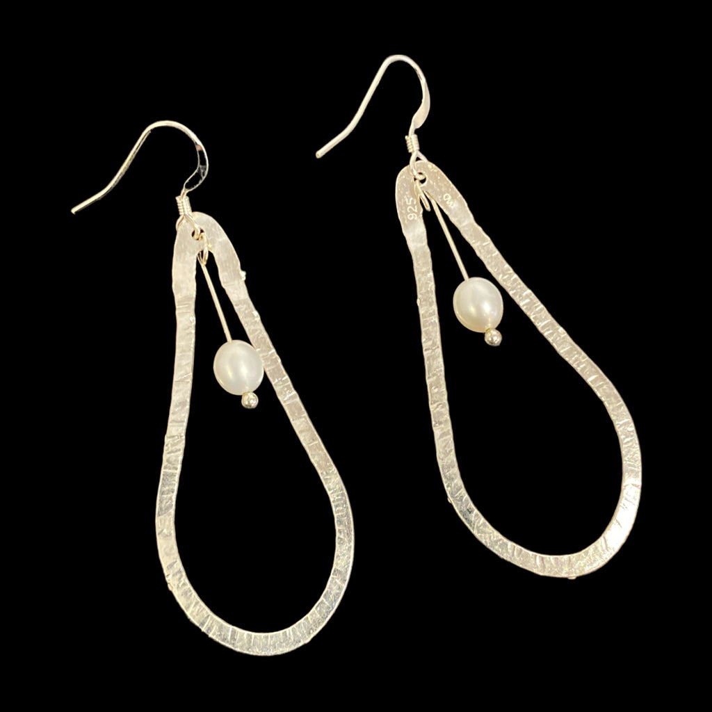Sterling Silver and Copper Earring Collection by Dan Walker