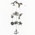 Sea Life Chimes, Mobiles and Kitetails by Indoor Outdoor Metalworks
